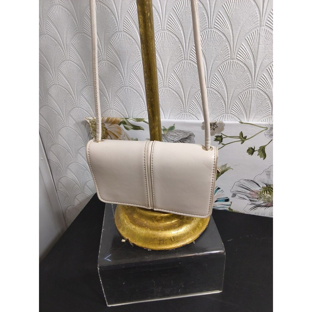 Zara Mini Cream Shoulder Bag 7 X 4